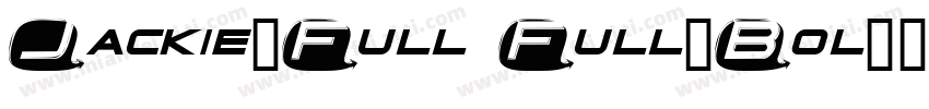 Jackie-Full Full-Bol字体转换